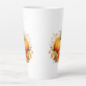 Herbst Kürbis Milchtasse (Vorderseite)