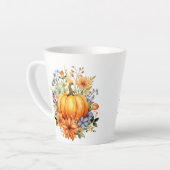 Herbst Kürbis Milchtasse (Linke Ecke)