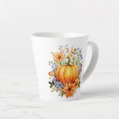 Herbst Kürbis Milchtasse (Rechte Ecke)