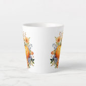 Herbst Kürbis Milchtasse (Vorderseite)