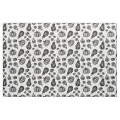 Herbst-Kürbis-Muster-Tinten-Punktierung, die Stoff (Yard (91,4 cm))