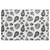 Herbst-Kürbis-Muster-Tinten-Punktierung, die Stoff (Fat Quarter (45,7 x 55,9 cm))