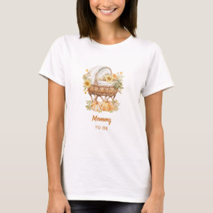 Herbst-Kürbis-Neutrale Babyparty T-Shirt