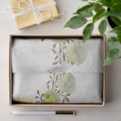 Herbst Kürbis Sonnenblumen Wasserfarben Entfärbung Seidenpapier (Geschenk)