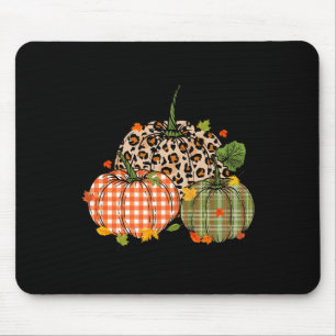Herbst-Kürbis Süß Erntedankfest Herbst Büffel Kari Mousepad