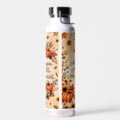 Herbst-Kürbis-Wasserflasche Trinkflasche (Links)