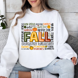 Herbst Kürbisgewürz Gemüchtes Sweatshirt