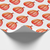 Herbst, Kürbispapier Geschenkpapier (Ecke)