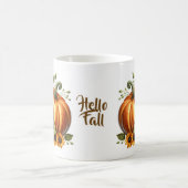Herbst-Kürbisse & Sonnenblumen Kaffeetasse (Mittel)