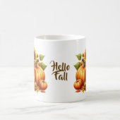 Herbst-Kürbisse & Sonnenblumen Kaffeetasse (Mittel)