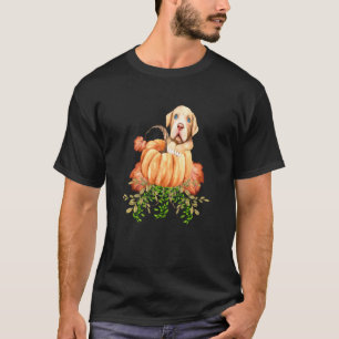 Herbst-Kürbisse Süße Herbstmode für Pitbull-Hunde T-Shirt