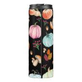 Herbst Kürkin als schwarz Thermosbecher (Rückseite)