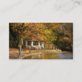 Herbst - Landesfischerei Visitenkarte (Rückseite)