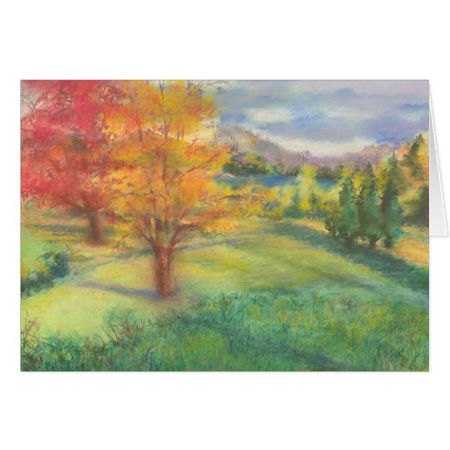 Herbst-Landschaft (Vorderseite (Horizontal))
