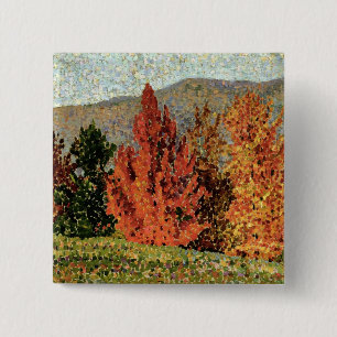 Herbst-Landschaft, c.1903 (Öl auf Leinwand) Button