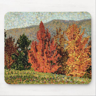 Herbst-Landschaft, c.1903 (Öl auf Leinwand) Mousepad