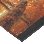 Herbst Landschaft Foto Collage Kunst Tischdecke (Schrägansicht)