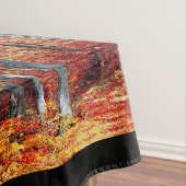 Herbst Landschaft Foto Collage Kunst Tischdecke (Beispiel)