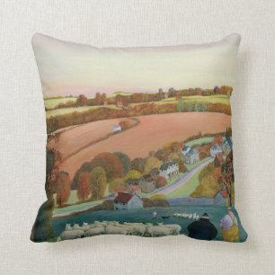 Herbst-Landschaft Kissen