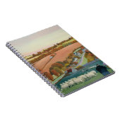 Herbst-Landschaft Notizblock (Rechte Seite)