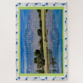 Herbst Landschaftlicher Golfplatz & Ball Jigsaw Pu Puzzle (Vertikal)