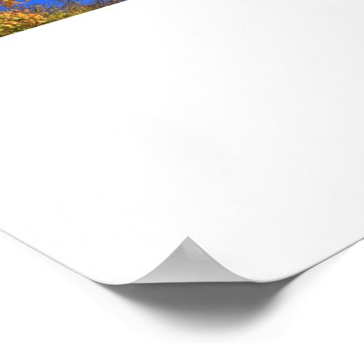 Herbst | Landschaftskollektion Poster (Ecke)