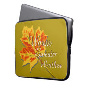 Herbst Laptopschutzhülle (Vorderseite Links)