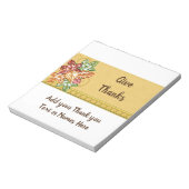 Herbst lässt Candy Bar Wrappers Favoriten Notizblock (Rotiert)