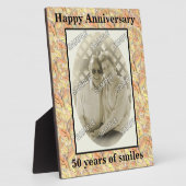 Herbst lässt glücklich 50-jähriges Jahr Foto hinzu Fotoplatte (Seite)