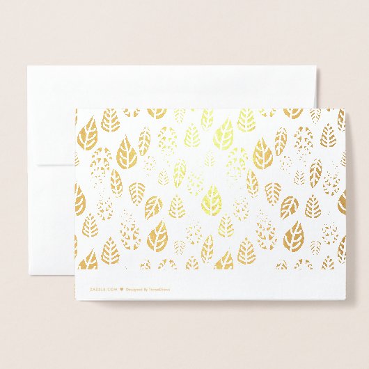 Herbst lässt glückliches Erntedankfest Folienkarte (Rückseite mit Umschlag)