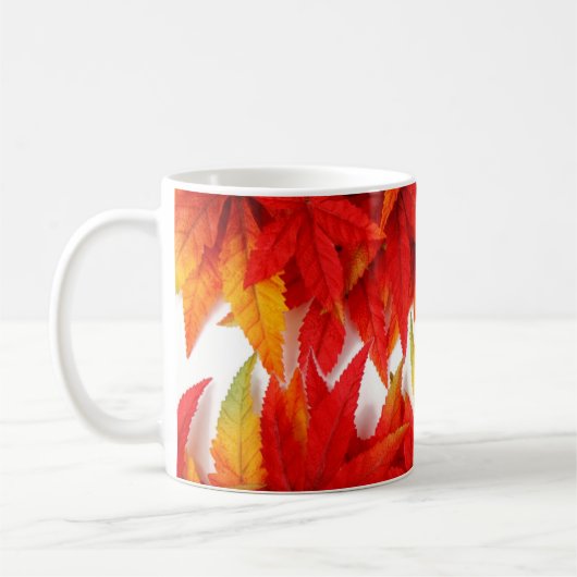 Herbst lässt klassische Kaffeepause-Tasse Kaffeetasse (Links)