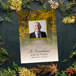 Herbst lässt Lane-Tod-Anniversary-Einladung Einladung