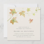 Herbst lässt moderne Fallen-Engagement-Partei zurü Einladung (Vorderseite)