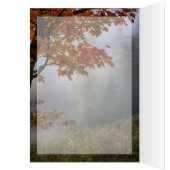 Herbst lässt rustikale Hochzeit Vielen Dank (Innen (Links))