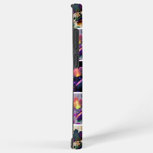 Herbst lässt rustikales Patchwork Quilt Collage Samsung Galaxy Hülle (Rechte Seite)