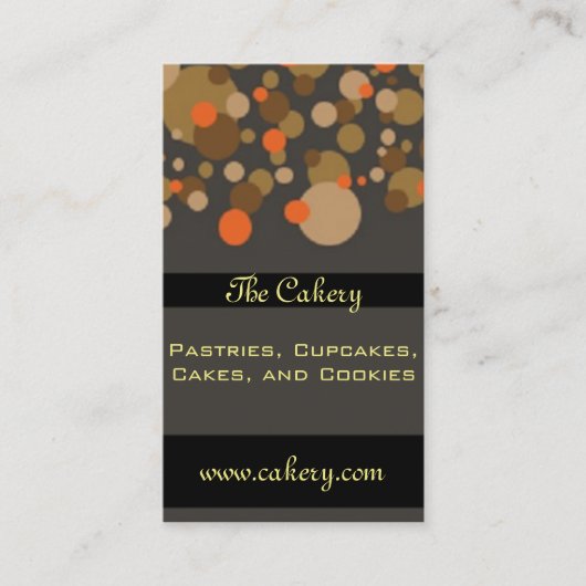 Herbst-Laternen-Visitenkarten Visitenkarte (Vorderseite)