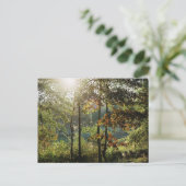 Herbst-Laub Postkarte (Stehend Vorderseite)