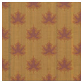 Herbst-Leaf-Muster Stoff (Nahaufnahme)