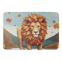 Herbst Leaves Male Lion