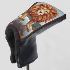 Herbst Leaves Male Lion Golf Headcover