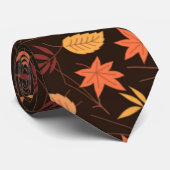 Herbst Leaves Neck TFall Krawatte (Gerollt)