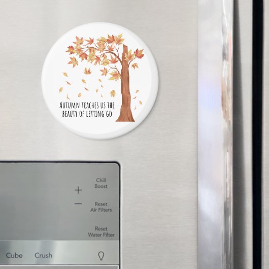 Herbst lehrt uns Magnet - Inspirationsfall Quot (In Situ (Kühlschrank))
