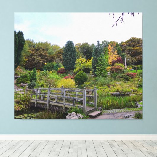 Herbst Leinwanddruck (Insitu (Holzboden))