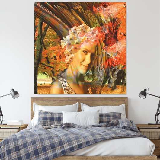 Herbst Leinwanddruck (Insitu (Schlafzimmer))