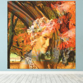 Herbst Leinwanddruck (Insitu (Holzboden))