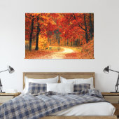 Herbst Leinwanddruck (Insitu (Schlafzimmer))
