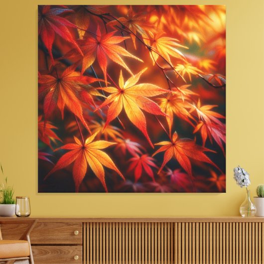 Herbst Leinwanddruck (Insitu (Wohnzimmer))