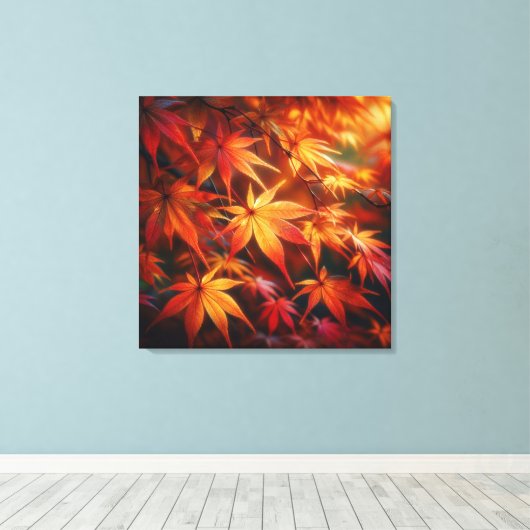 Herbst Leinwanddruck (Insitu (Holzboden))