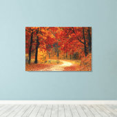 Herbst Leinwanddruck (Insitu (Holzboden))