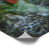 Herbst Lichen Poster (Ecke)